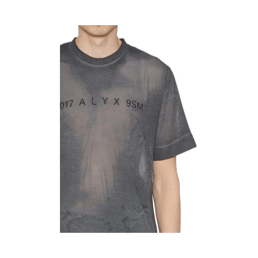 1017 Alyx 9Sm Logo Printed Crewneck T-Shirt