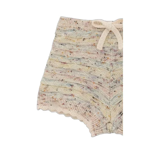 Zimmermann Kids Textured Knit Shorts