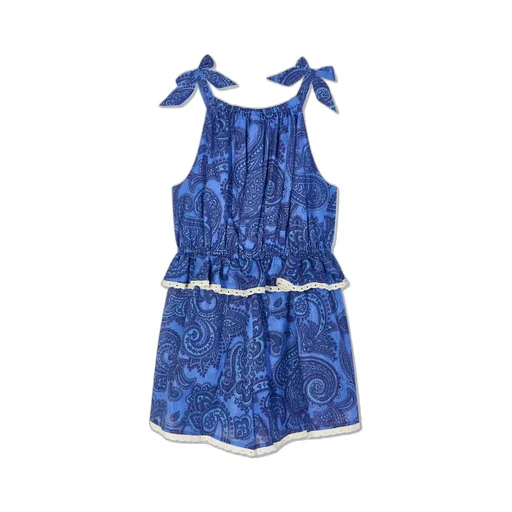 Zimmermann Girls Paisley Ottie Tie -Fastened Playsuit