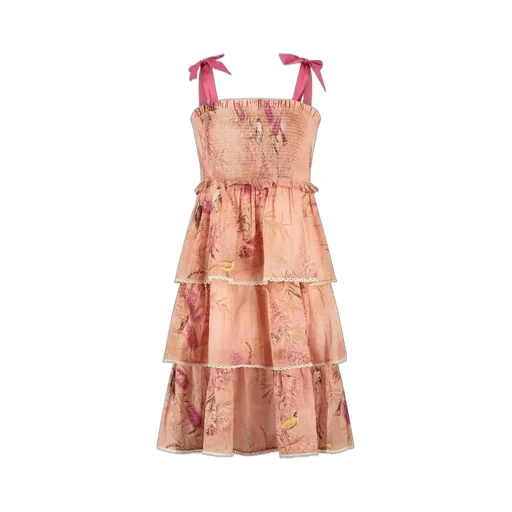Zimmermann Kids Cascadian Tiered Dress