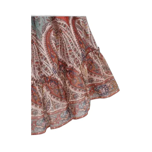 Zimmermann Kids Paisley Bow-Strap Dress