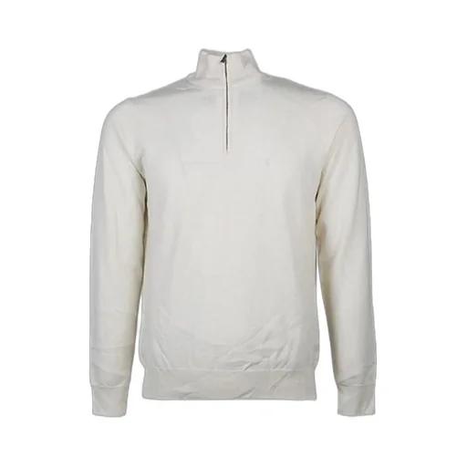 +39Masq Zip Detailed Knitted Sweater