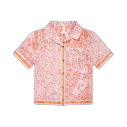 Zimmermann Kids Ottie Pocket Shirt