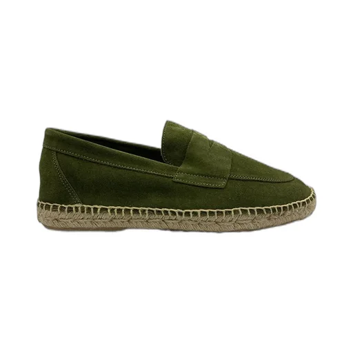 Abarca Slip On Round Toe Loafers