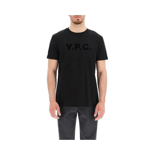 A.P.C. Vpc Logo Flocked T-Shirt