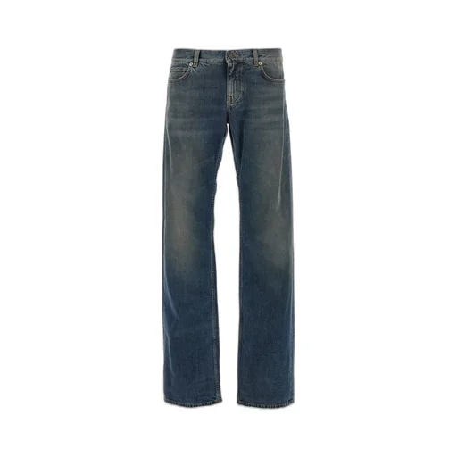 Fitted Low-Waisted Jeans