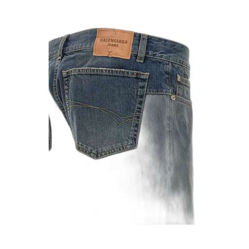 Fitted Low-Waisted Jeans