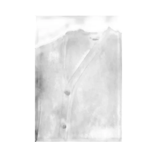 Auralee Buttoned V-Neck Knitted Sweater