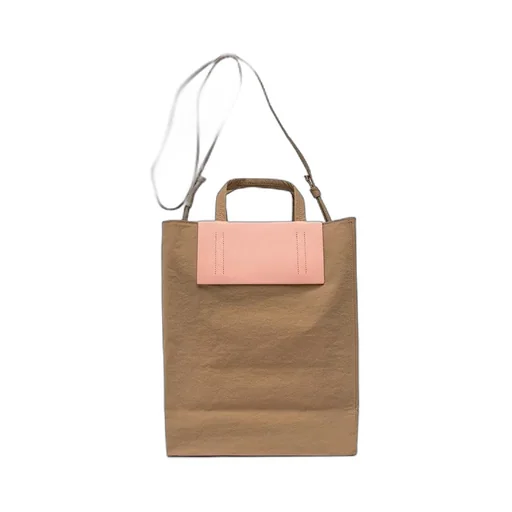 Acne Studios Papery-Texture Logo Printed Tote Bag