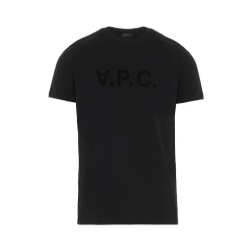 A.P.C. Vpc Logo Flocked T-Shirt