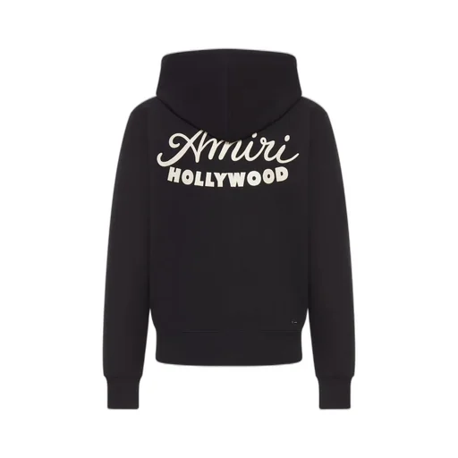 Amiri Zip-Up Drawstring Hoodie