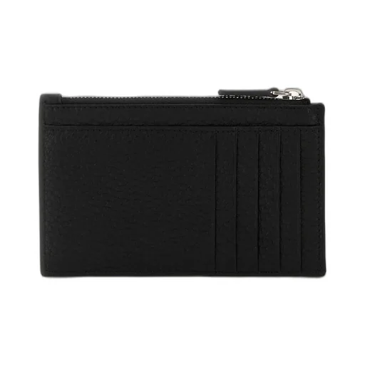 Logo Printed Zipped Card Holder