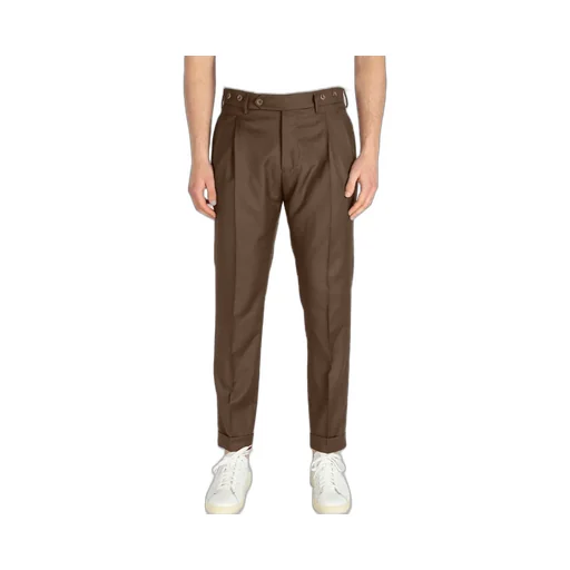 Berwich Buttoned Pleated Trousers