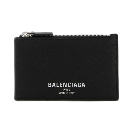Logo Printed Zipped Card Holder