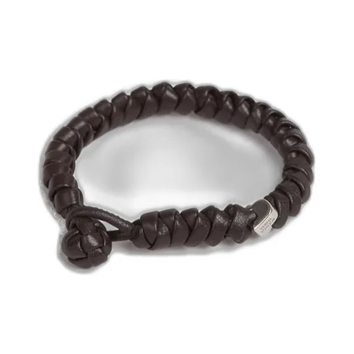 Bottega Veneta Intrecciato Knot Bracelet
