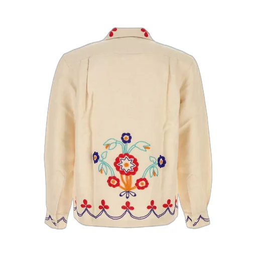 Bode Garden Party Bead Shirt