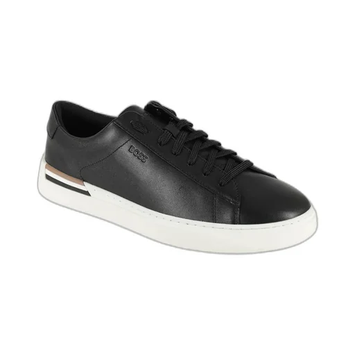 Boss Hugo Boss Round Toe Lace-Up Sneakers