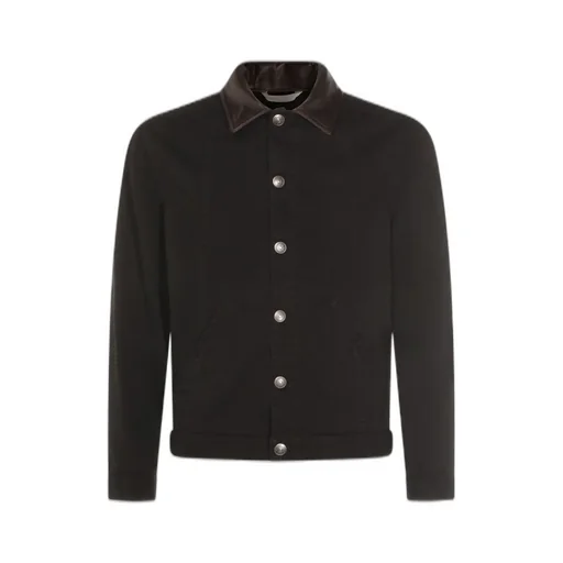 Brunello Cucinelli Garment-Dyed Outerwear Jacket