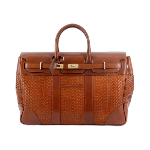 Brunello Cucinelli Braided Country Bag