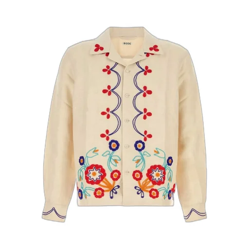 Bode Garden Party Bead Shirt