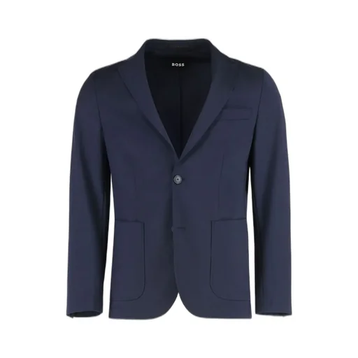 Boss Hugo Boss Single-Breasted Slim Fit Blazer