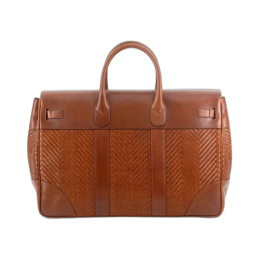 Brunello Cucinelli Braided Country Bag