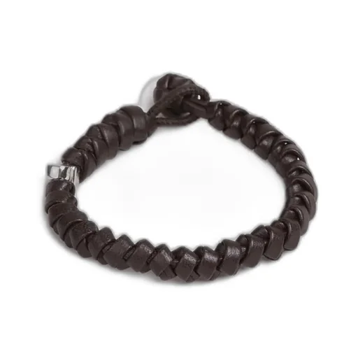 Bottega Veneta Intrecciato Knot Bracelet