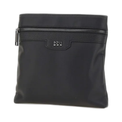 Boss Hugo Boss Logo Lettering Zipped Messenger Bag
