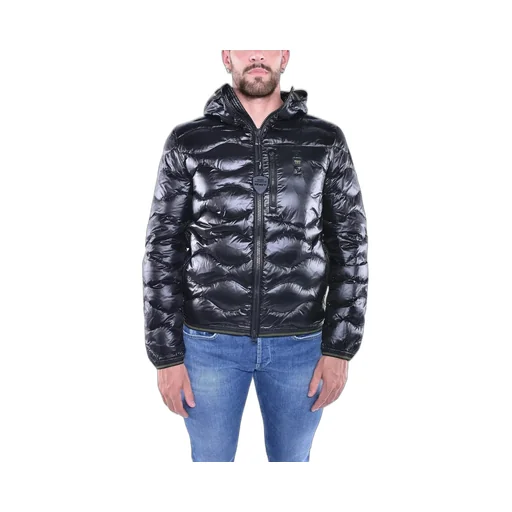 Blauer Wave Quilted Hooded Down Jacket