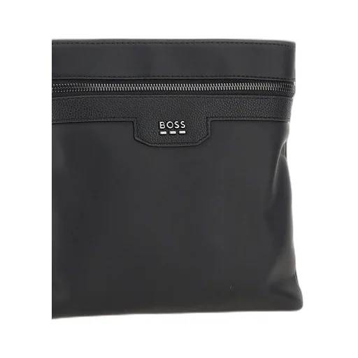 Boss Hugo Boss Logo Lettering Zipped Messenger Bag