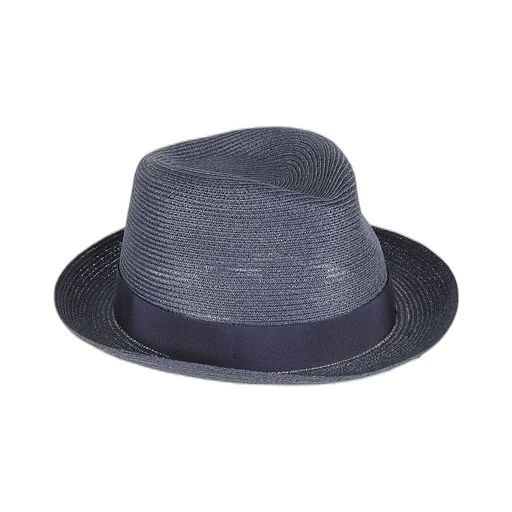 Borsalino Woven Trilby Hat