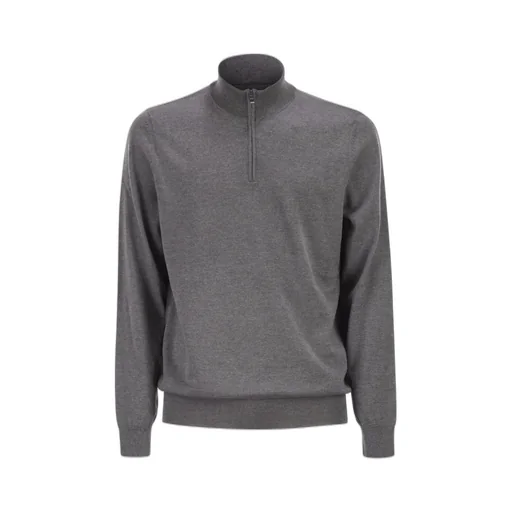 Boss Hugo Boss Half Zip Knitted Sweater