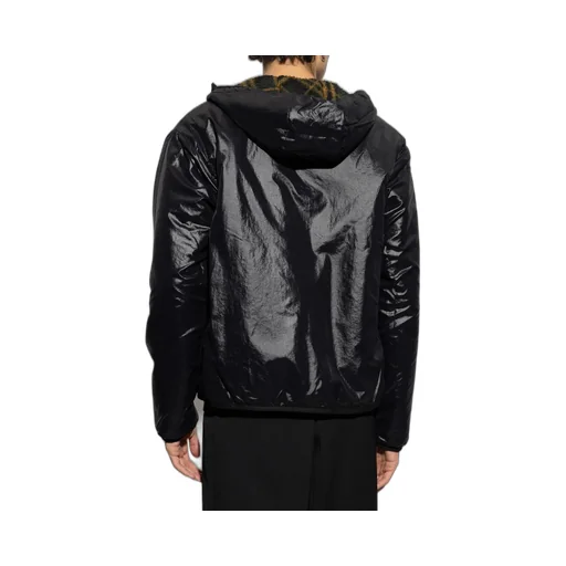 Burberry Checkered Reversible Zip-Up Coat