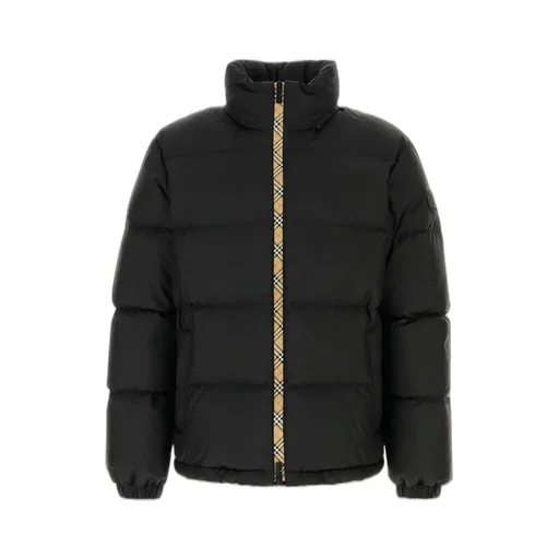 Burberry High Neck Zip-Up Padded Jacket