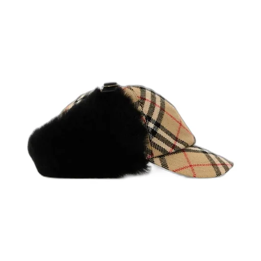 Burberry Check Trapper Cap