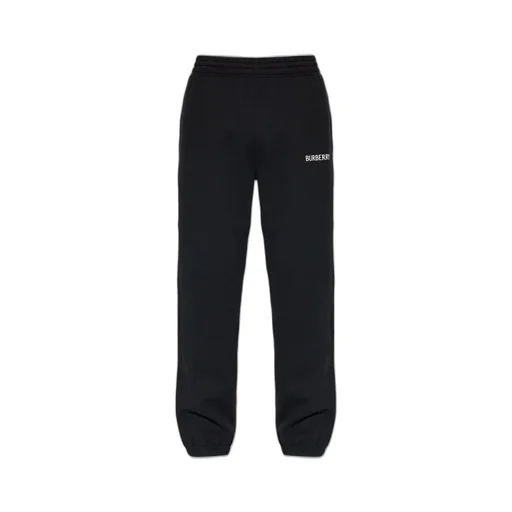 Burberry Logo Printed Jogging Pants