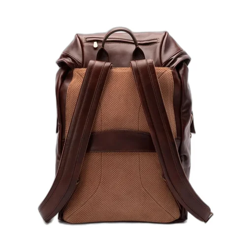 Brunello Cucinelli Logo Stamp Backpack