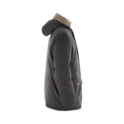 Brunello Cucinelli Shearling Down Coat