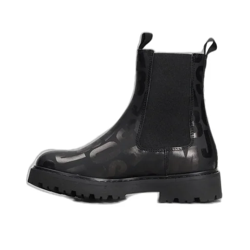 The Marc Jacobs Kids Monogram Printed Ankle Boots