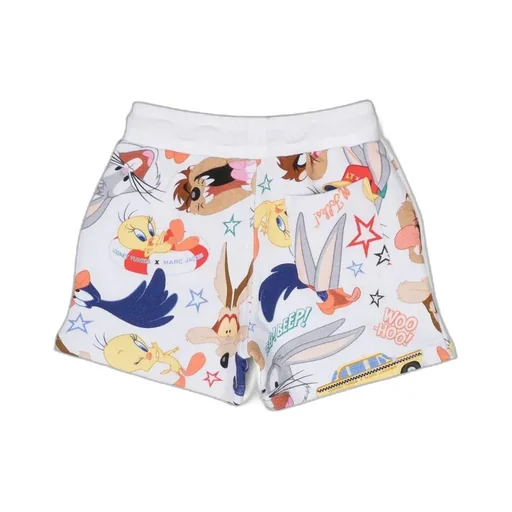 The Marc Jacobs Kids All-Over Patterned Drawstring Shorts