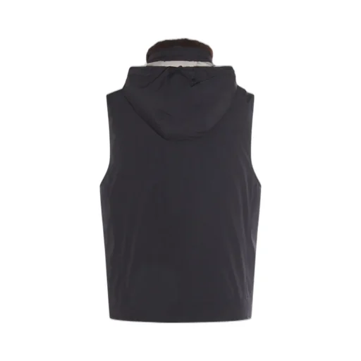 Brunello Cucinelli Zip-Up Hooded Vest