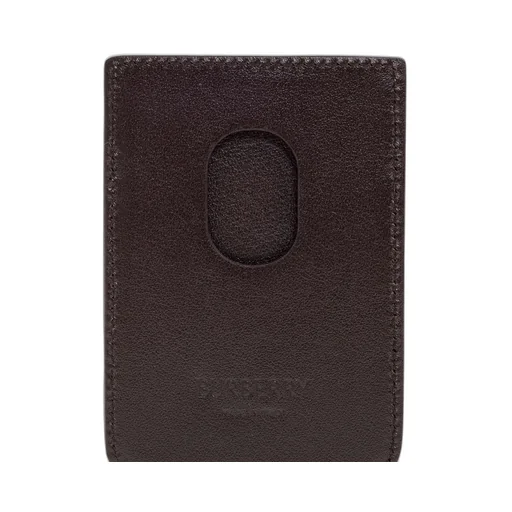 Burberry Pop Check Magnetic Card Case