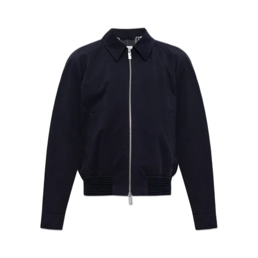 Burberry Long Sleeved Zip-Up Shirt Jacket