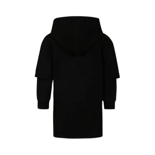 The Marc Jacobs Kids Sequinned Logo Long-Sleeved Dress