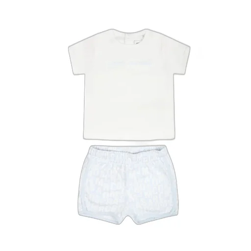 Marc Jacobs Kids Logo-Printed Crewneck Shorts Set