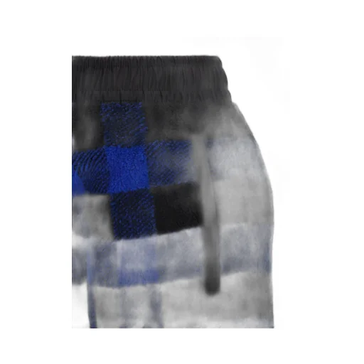 Burberry	Checked Elasticated-Waist Jogging Pants