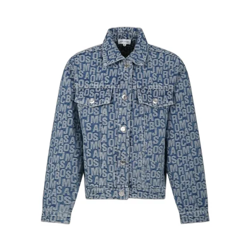 The Marc Jacobs Kids Monogram-Jacquard Buttoned Denim Jacket