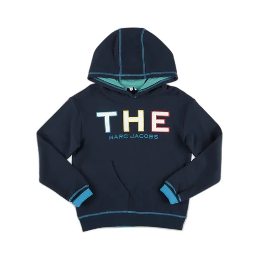 The Marc Jacobs Kids Logo Embroidered Hoodie