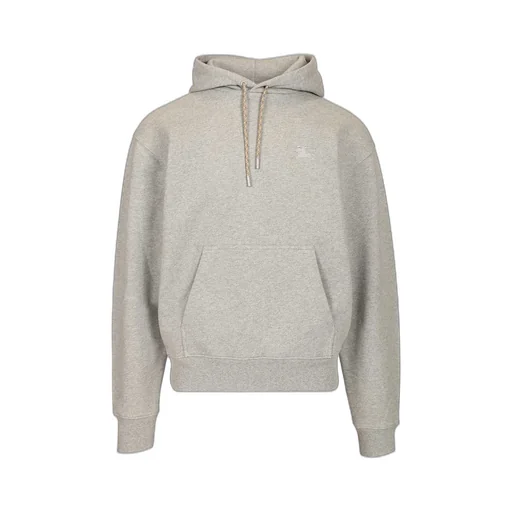 Burberry Checked Sleeve Drawstring Hoodie