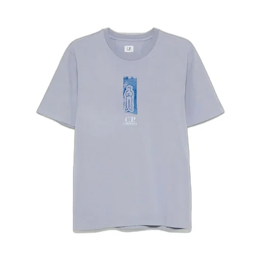 C.P. Company Logo-Print Crewneck Jersey T-Shirt